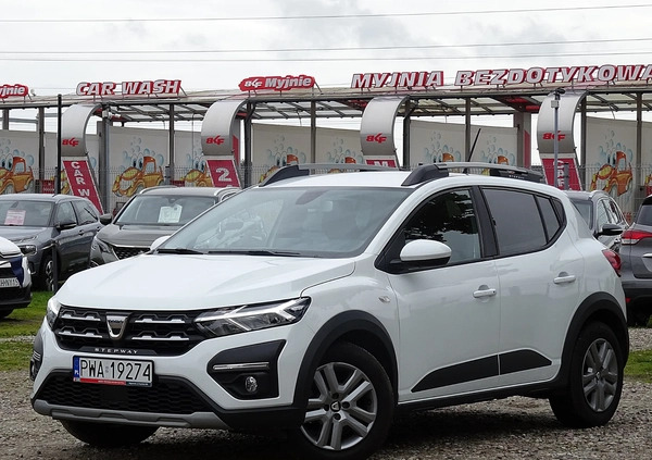 Dacia Sandero cena 49900 przebieg: 51000, rok produkcji 2021 z Wągrowiec małe 67